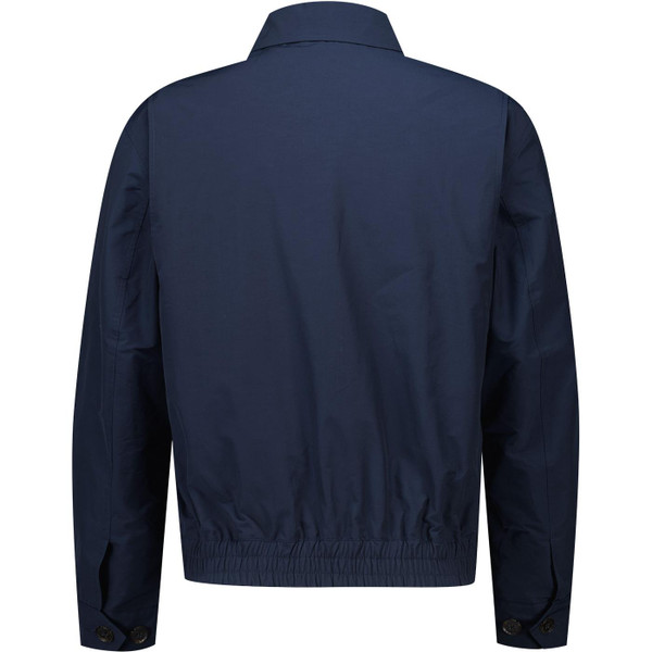 Baracutta Mens G18 Cloth Shirt Collar Zip Mod Harrington in Navy
