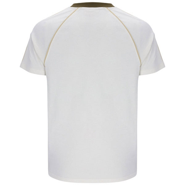 Back of Sergio Tacchini Ghibli Davis Italia 66 T-Shirt in Gardenia Off White