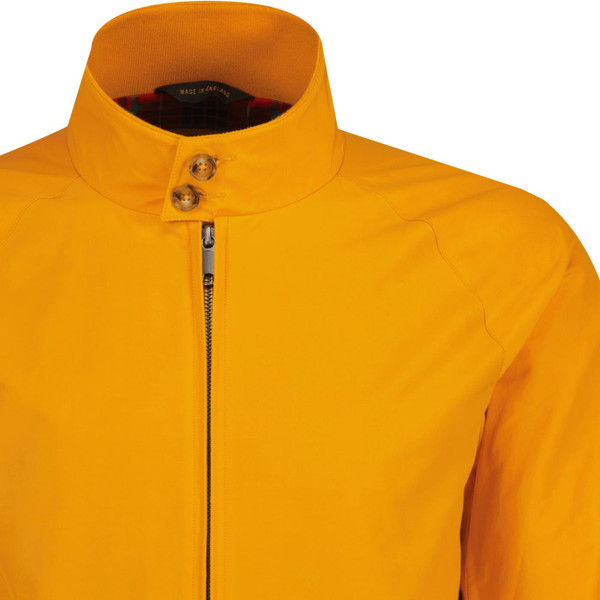 Baracuta G9 Men's Retro Mod Made in England Harrington Jacket in Tangerine
