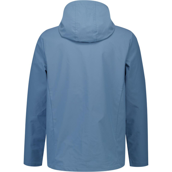 Farah Vintage Mens Rhodes Softshell Hooded Rain Jacket in Blue