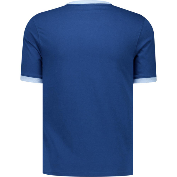 Fila Vintage Mens Marconi Essential 80s Ringer T-Shirt in Limoges Blue