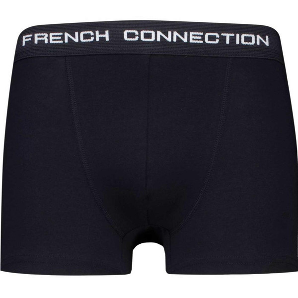 French Connection 3 Pack Boxer Shorts in Box in Marine - Single Pair View