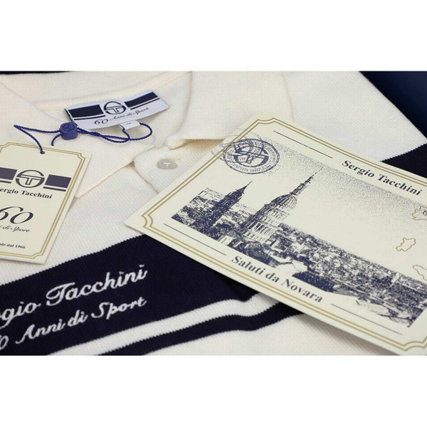 Sergio Tacchini Young Line Knitted Polo Shirt with Socks in Box - 60th Anniversary Ltd Edition - Box View 3