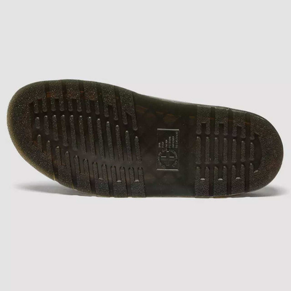 Dr Martens Josef Wyoming Leather Slide Sandals Olive - Sole