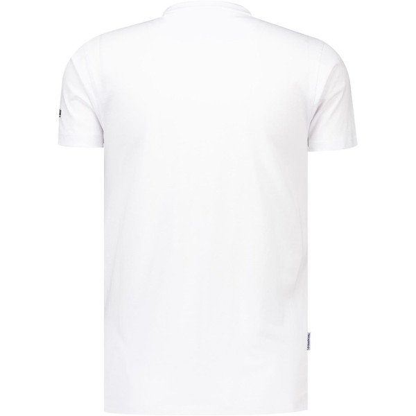 Lambretta Mens Mod Target Band Chest Graphic T-Shirt in White