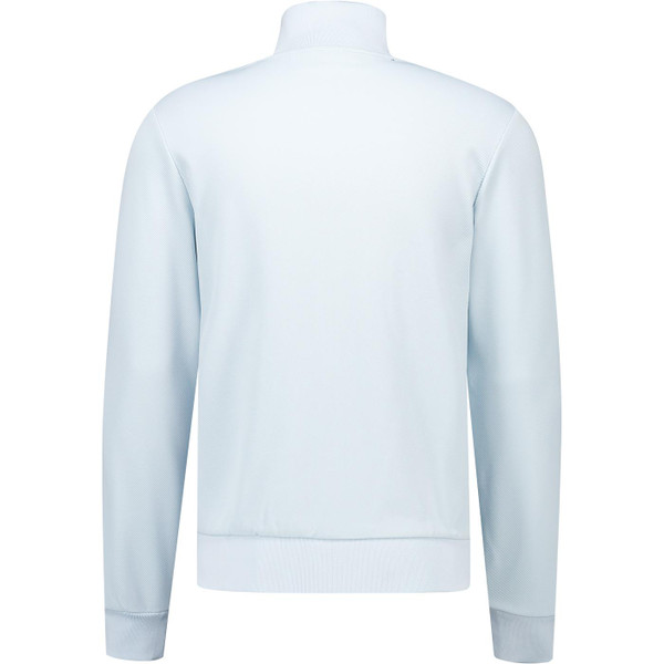 Fila Vintage Mens Armando Contrast Piping Detail Zip Track Top in Skyway Blue
