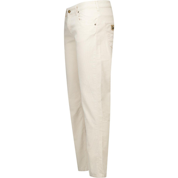 Lois Mens Sierra 80s Casuals Needle Cord Trousers in Ecru
