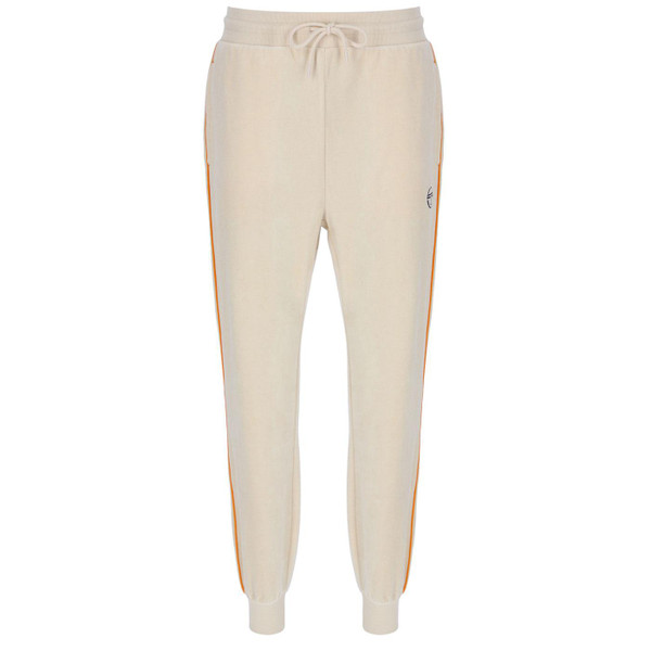 Sergio Tacchini Tasso Velour Track Pants in Sandshell