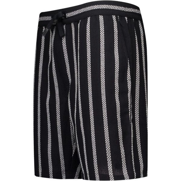 French Connection Mens Ant Stripe Combo Holiday Shorts in Black