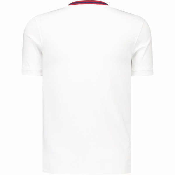 Sergio Tacchini Mens Rainer FC Archivio 80s Football Tshirt in White