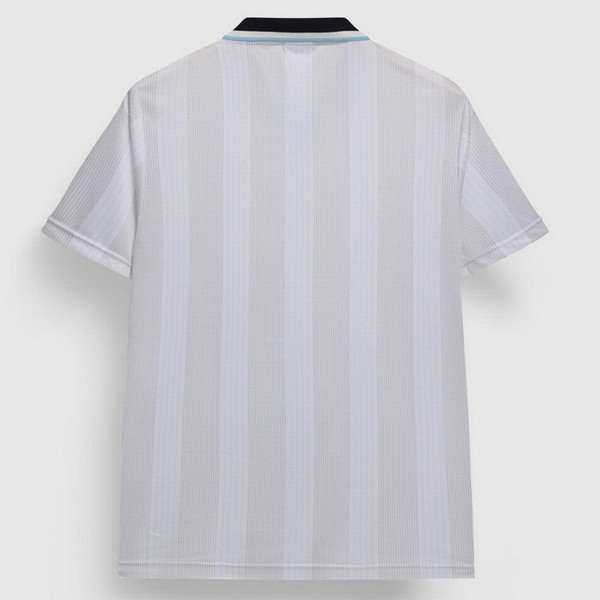 Umbro Tournament Home England Euro 96 Football Jersey in White - Back Flat