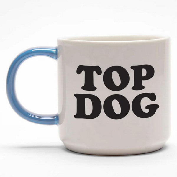 Magpie x Peanuts Top Dog Snoopy and Woodstock Gift Boxed Mug - Mug Back