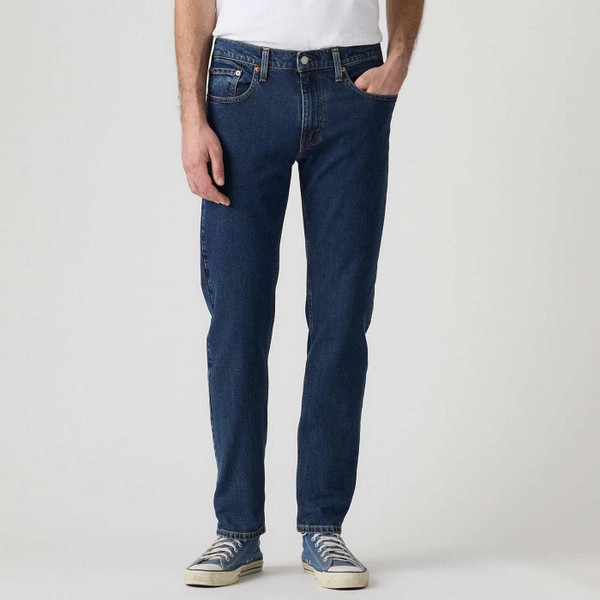 Levi's 502 Taper Men's Mod Denim Jeans in All My Thoughts - Model View Front
