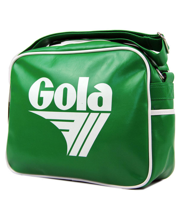 GOLA CLASSICS RETRO MESSENGER BAG GREEN