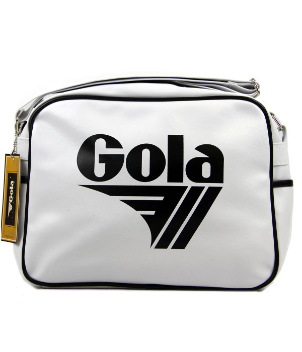 GOLA CLASSICS RETRO MESSENGER BAG WHITE