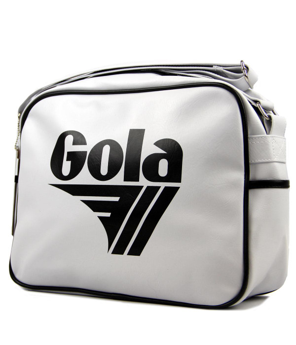 GOLA CLASSICS RETRO MESSENGER BAG WHITE