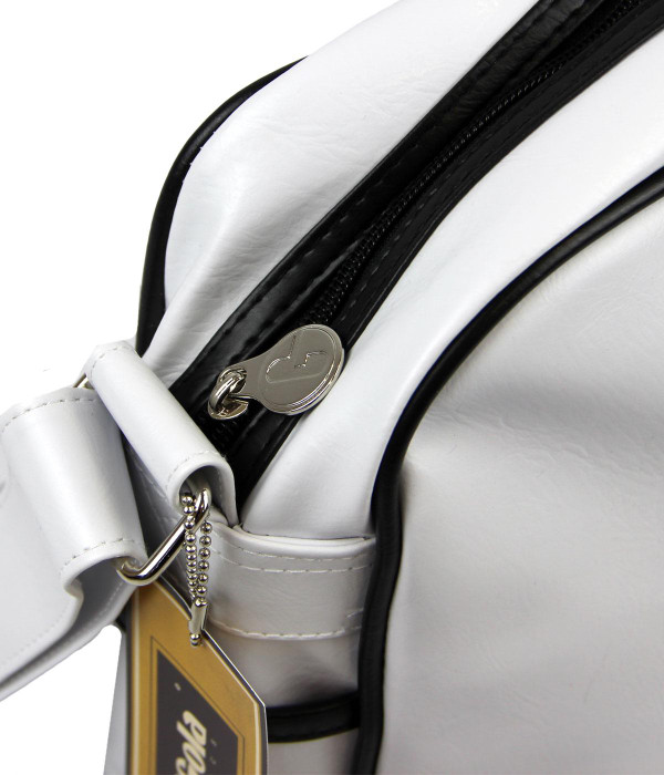 GOLA CLASSICS RETRO MESSENGER BAG WHITE