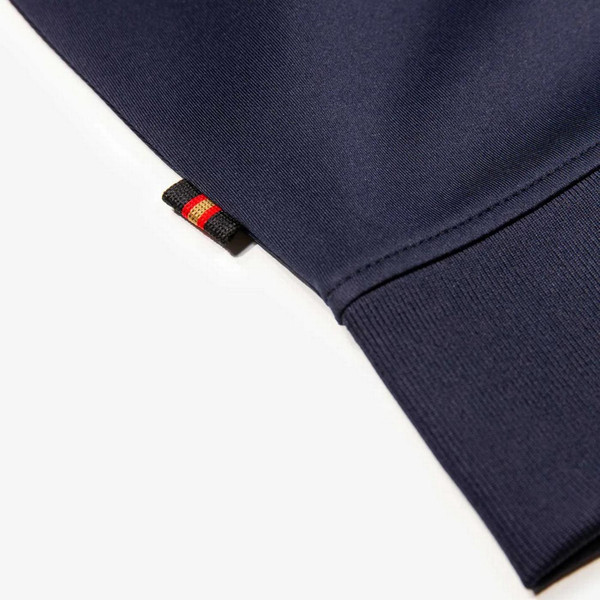 Luke 1977 Noel Vintage Trim Tape Sweatshirt in Dark Navy - Luke Trim Tape Close Up