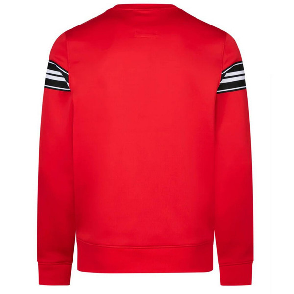 Luke 1977 Noel Vintage Trim Tape Sweatshirt in Red - Back Main