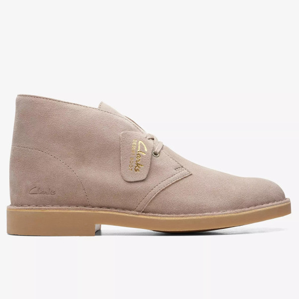 Clarks Originals Men's Desert Boot Evo in Sand Suede - Single Boot Side On
