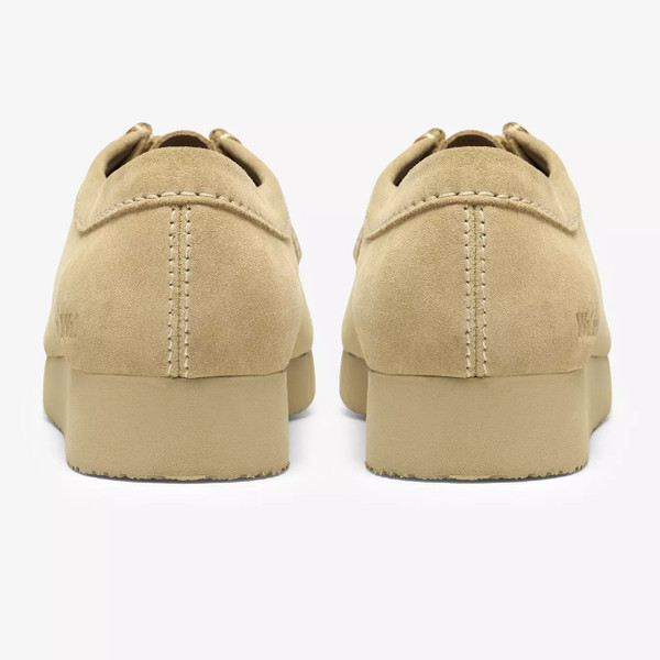 Clarks Originals Men's Wallabee Lite Shoes in Maple Suede - Two Shoes From Behind