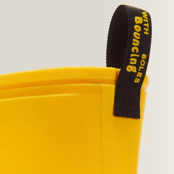 Dr Martens 1460 Rain PVC Welly Boot in Yellow - AirWair loop