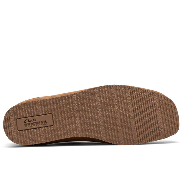 Clarks Originals Men's Wallabee Lite Shoes in Cola Suede - Sole