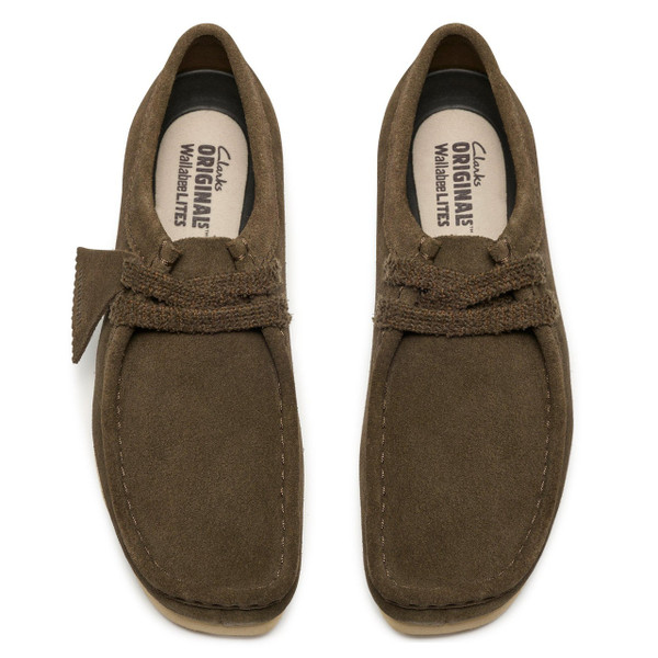 Clarks Originals Women's Wallabee Lite Shoes in Maple Suede - Two Shoes From Above