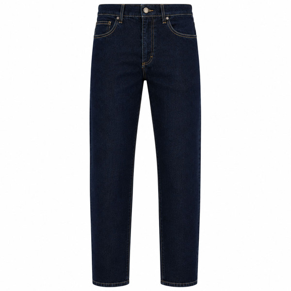 Lee Luke Slim Tapered Dark Indigo Denim Jeans in Rinse Raine