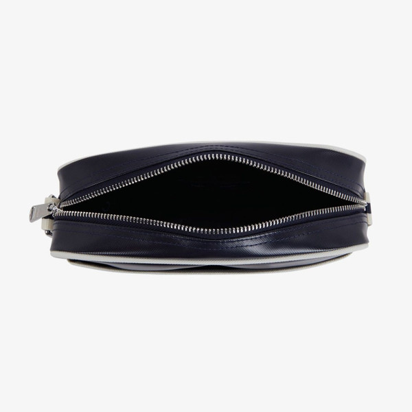 Fred Perry Classic Mini Shoulder Bag in Navy / Ecru - Open from above