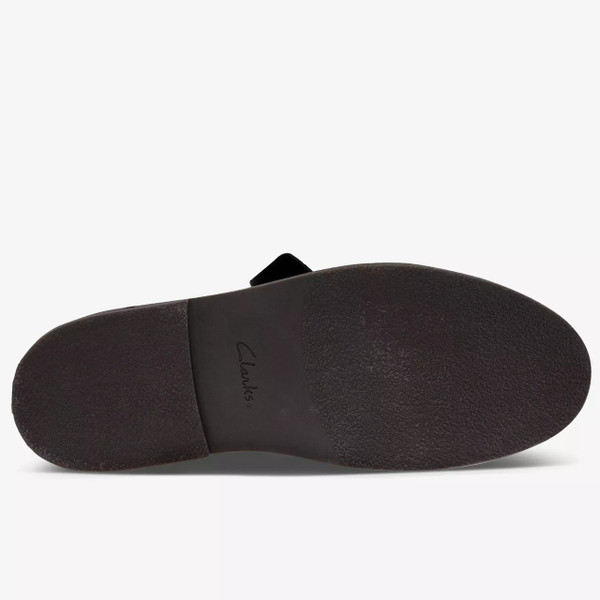Clarks Originals Men's Desert Boot Evo in Dark Brown Suede - Sole