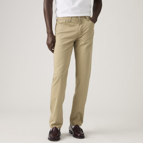 Levi's 511 Slim Chino Jeans Harvest Gold Twill - Model Main View