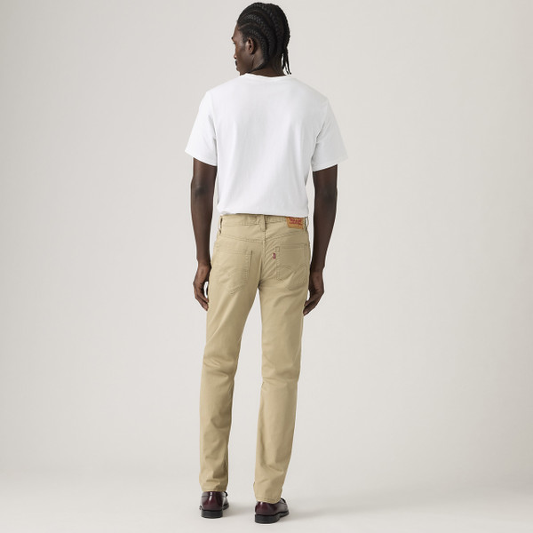 Levi's 511 Slim Chino Jeans Harvest Gold Twill - Back View