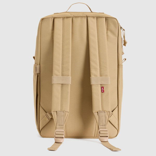 Levi's L Pack Laptop Backpack in Travertine - Back View