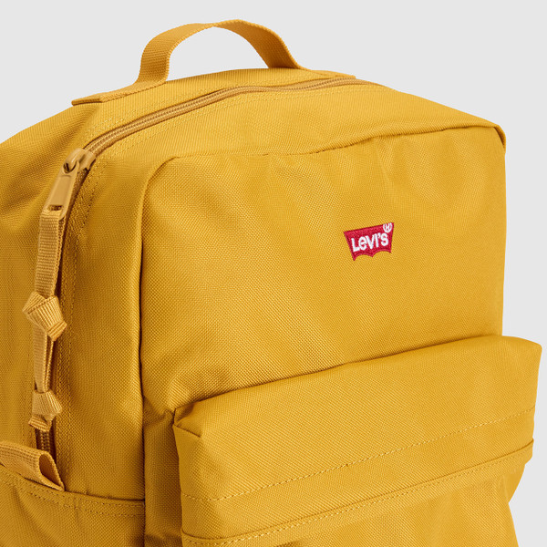 Levi's L Pack Standard Laptop Backpack in Cool Yellow - Top View