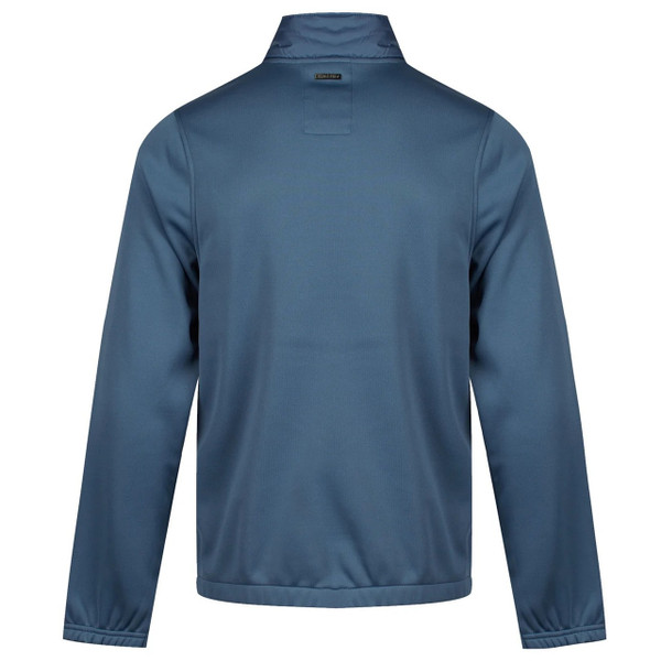 Luke 1977 Bologna Maggiore Quilted Jacket in Slate Grey - Back
