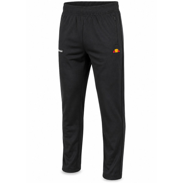 Ellesse Bertoni Track Pants with Zip Pockets in Black - Side View