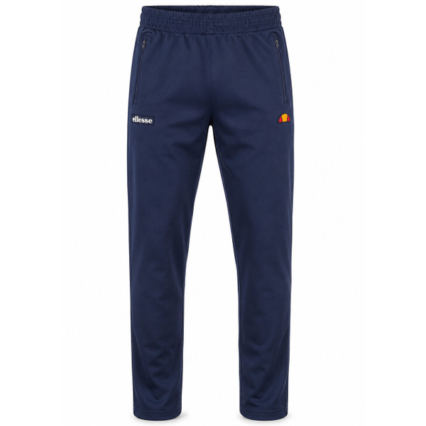 Ellesse Bertoni Track Pants with Zip Pockets in Navy - Front View