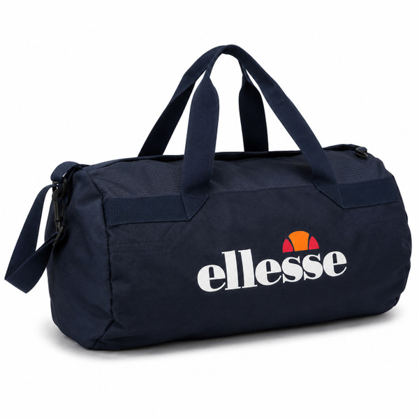 Ellesse Norana Retro Canvas Barrel Bag in Navy - Main View