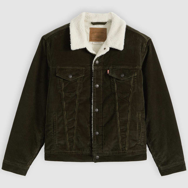 Levi's Type III Corduroy Sherpa Trucker Jacket Rosin - Main View