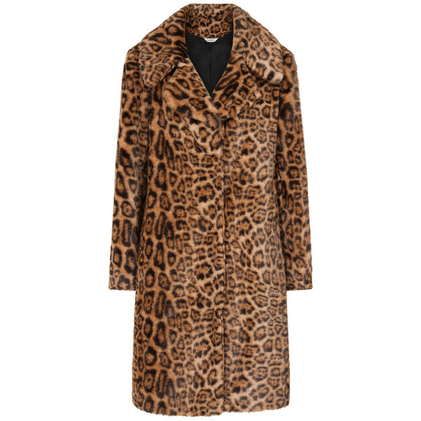 Banned Retro Vania Faux Fur Leopard Print 50s Coat