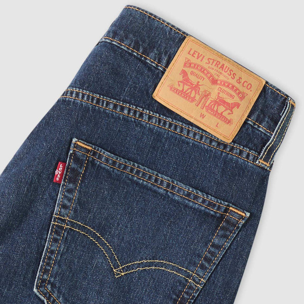 Pocket Detail on Levi's 502 Taper Jeans Lake Side Cool