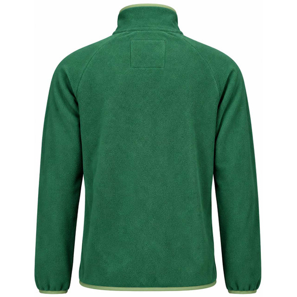 Reebok Lamont Men's retro Tech Fleece Multi Pocket Jacket Heritage Green - Back View