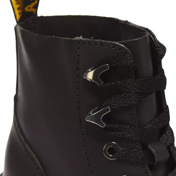 Dr Martens Jesy Women's Sendal Leather Heeled Boots in Black - Close Up