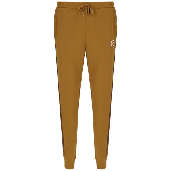 Sergio Tacchini Damarindo Retro 80s Track Pants in Golden Brown