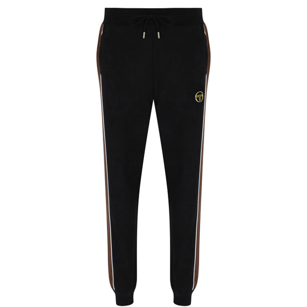 Sergio Tacchini Contrast Track Pants in Black