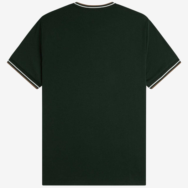 Fred Perry M1588 Mod Twin Tipped T-shirt Grassroots - Back View
