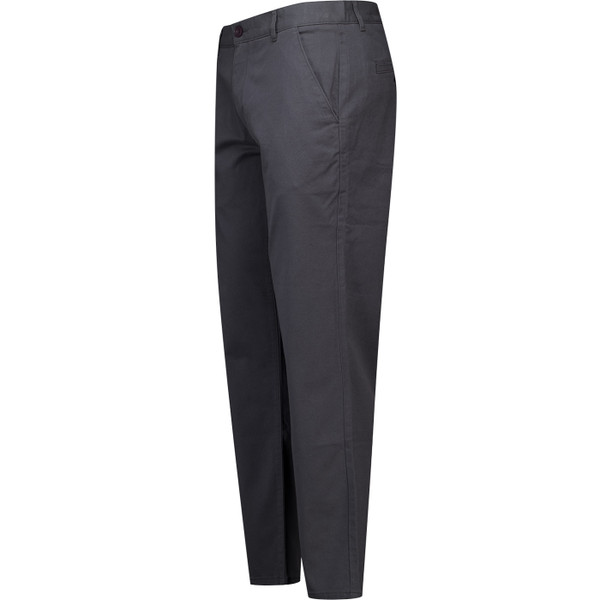 Farah Vintage Mens Elm Mod Slim Fit Stretch Twill Chinos in Charcoal