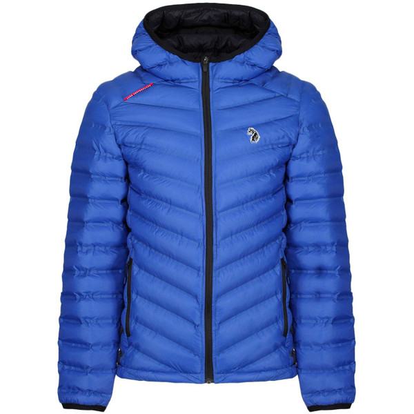 Luke Performance Worldy Men's Retro Padded Jacket in Dark Cobalt