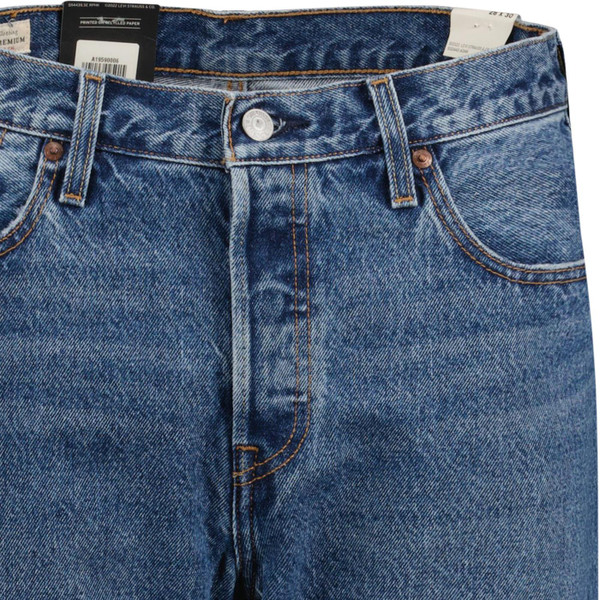 levis womens 501 90s fit mid waist straight leg jeans stonewash blue